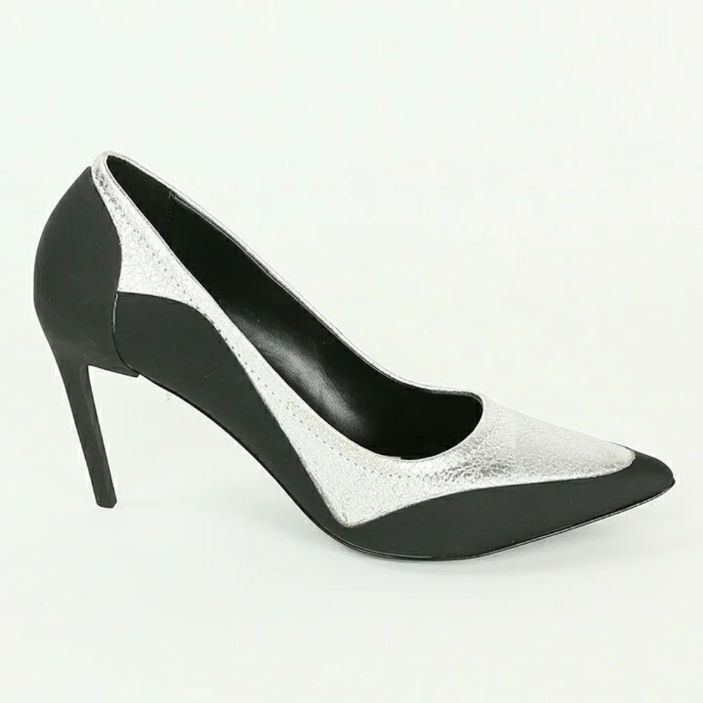 NEW DIESEL D-SLANTY HH HIGH HEEL SHOES SZ 7 *RARE* - Picture 3 of 4